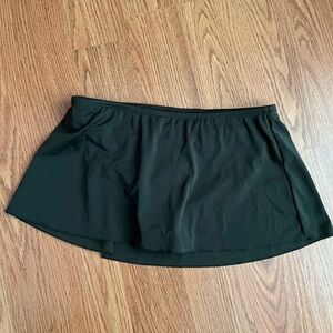 Cherokee Dark Green Swim Skirt Size 6